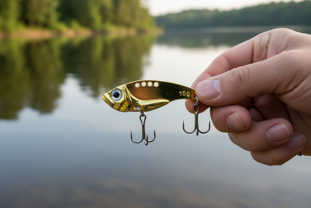 Leurre Métal VIB 5,5 cm – 15 g | Vibration Sinking Carnassiers coloris au choix