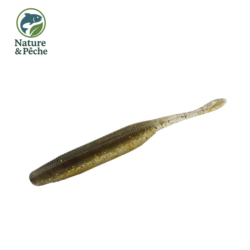 Leurre Souple Kes Fishing BSL-DS125 – 12,5 cm – Pack de 5 – Shad Puissant & Aromatisé