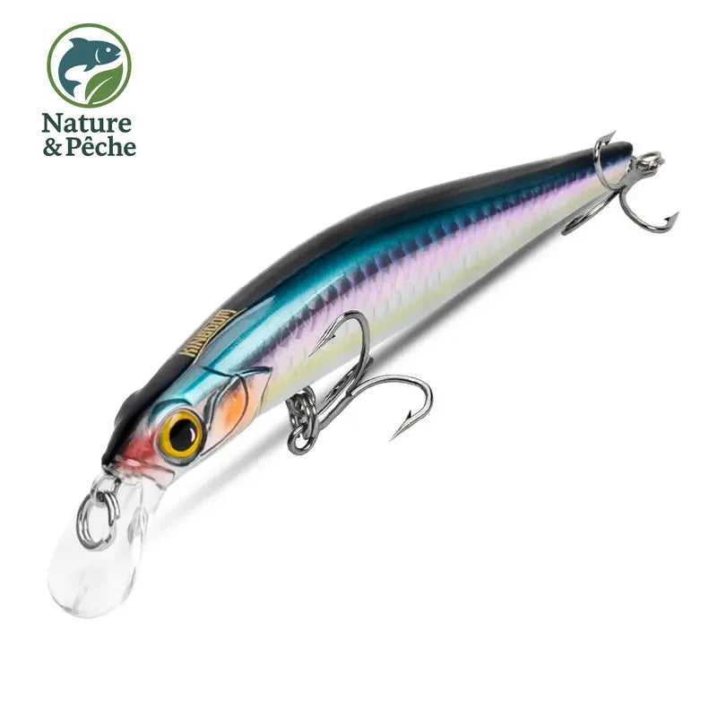 Leurre KINGDOM Minnow Coulant – Jerkbait Vibrant 60 à 105 mm