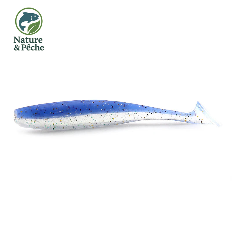 Leurre Souple Shad à Queue en T – Plusieurs Tailles – Eau Douce & Estuaire