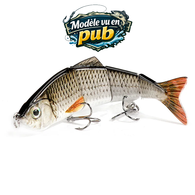 Leurre Swimbait Articulé – 12 cm – 16 g