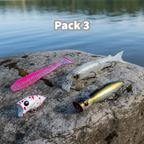 Pack Intermédiaire Brochet – 4 Leurres Sélection Nature & Pêche