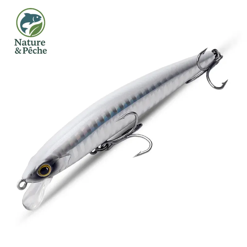 Leurre minnow suspending KINGDOM – 80, 95 & 110 mm, idéal brochet & bar, action réaliste