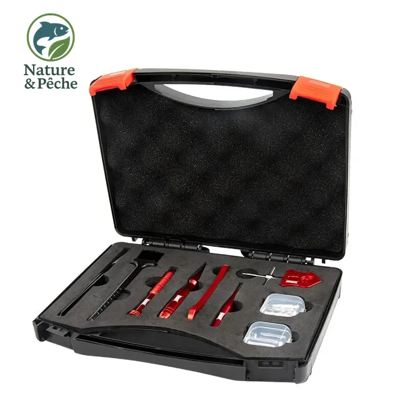 Kit d’entretien KINGDOM pour moulinet casting – Coffret complet avec outils spécifiques