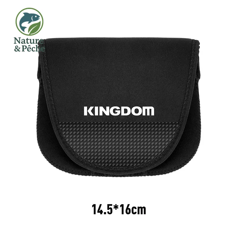 Housse de protection KINGDOM pour moulinet – Élastique, renforcée, pour spinning ou baitcasting