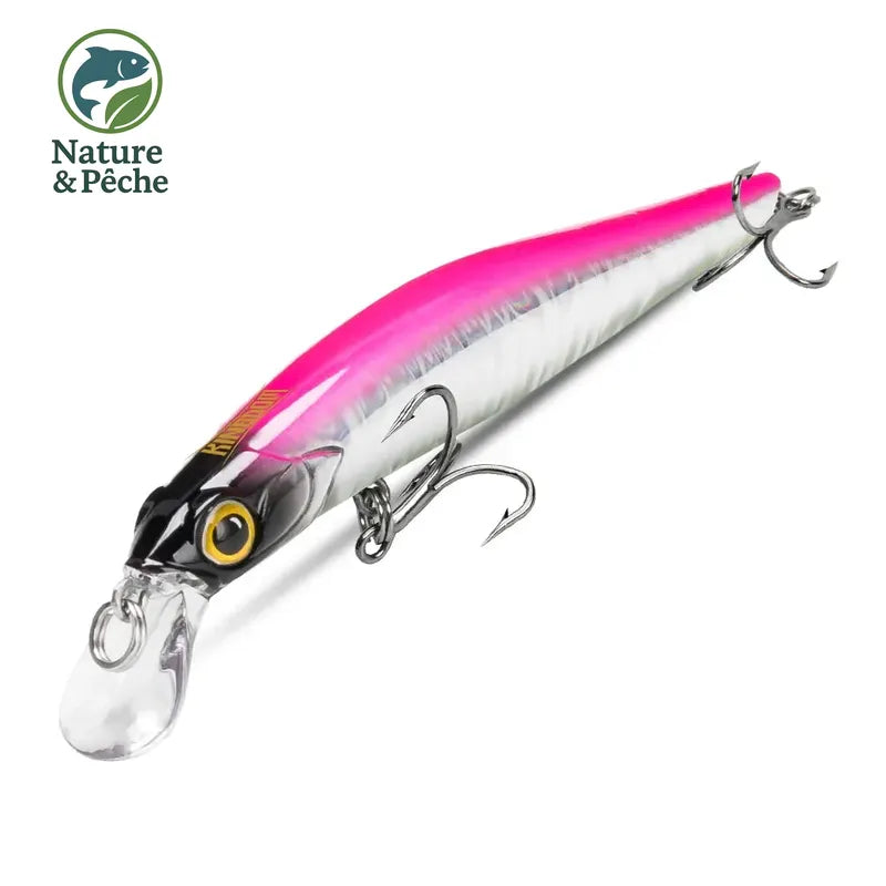 Leurre KINGDOM Minnow Coulant – Jerkbait Vibrant 60 à 105 mm