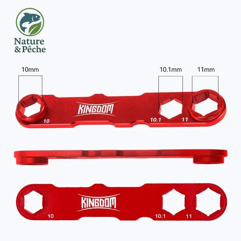 Kit d’entretien KINGDOM pour moulinet casting – Coffret complet avec outils spécifiques