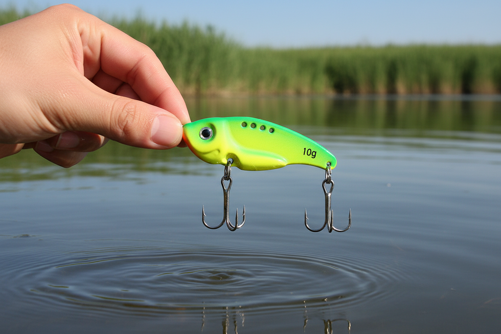 Leurre Métal VIB 5,5 cm – 15 g | Vibration Sinking Carnassiers coloris au choix