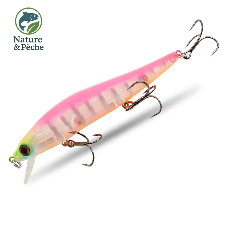 Minnow KES Fishing BST-110D – 110 mm / 15 g, profondeur 0–3.5 m, leurre dur polyvalent carnassiers