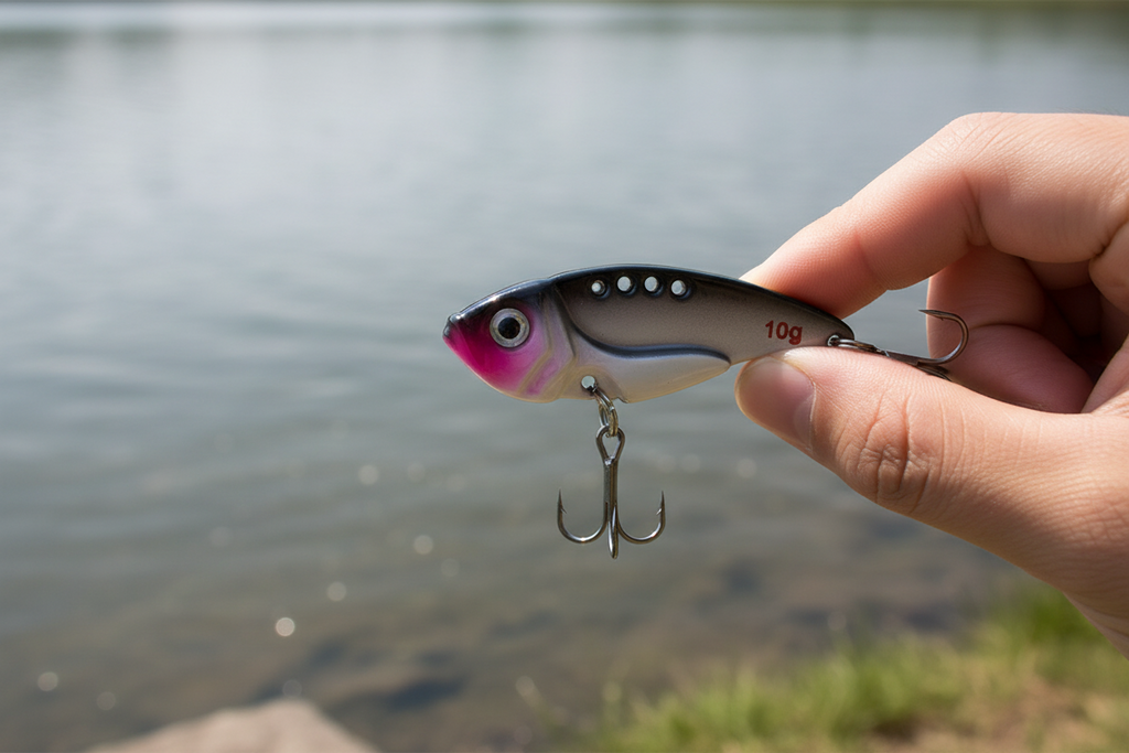 Leurre Métal VIB 5,5 cm – 15 g | Vibration Sinking Carnassiers coloris au choix