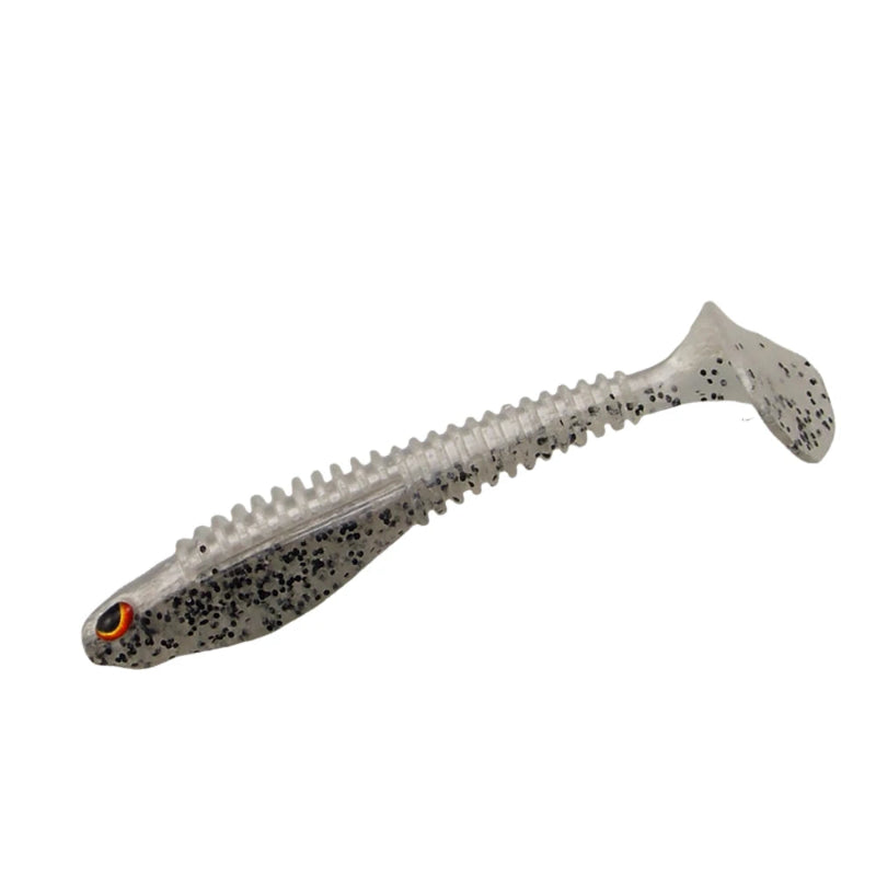 Pack de 6 Leurres Souples Kes Fishing SN100 – 4 pouces / 7,5 g