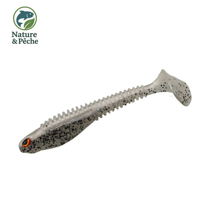 Pack de 6 Leurres Souples Kes Fishing SN100 – 4 pouces / 7,5 g