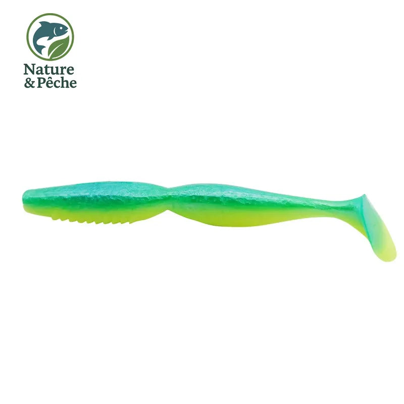 Pack de 6 Leurres Souples Kes Fishing SNE125 – 125 mm / 11 g