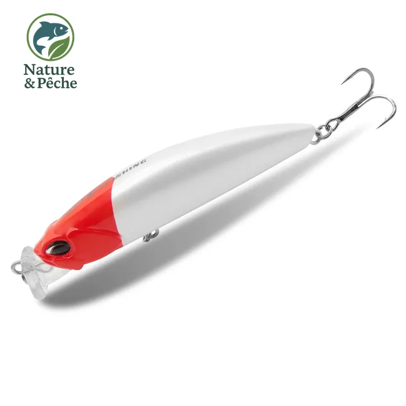 Leurre de surface KES Fishing VP80 – 80 mm / 10 g, topwater flottant spécial brochet, perche & black bass