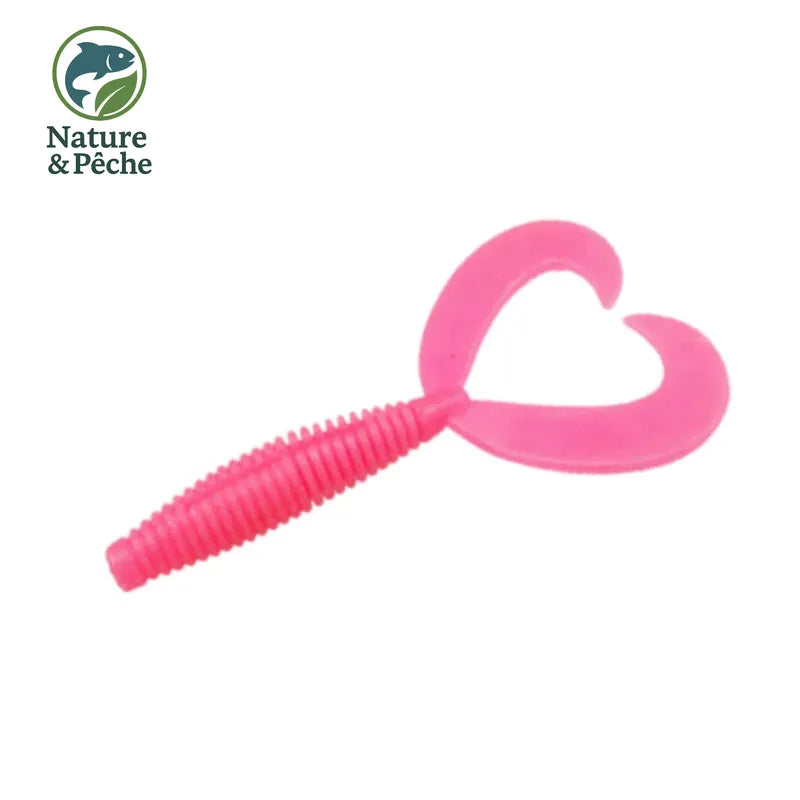 Leurre Souple Kes Fishing TTG80 – 84 mm – Pack de 12 – Mer & Eau Douce