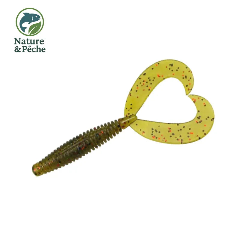 Leurre Souple Kes Fishing TTG80 – 84 mm – Pack de 12 – Mer & Eau Douce