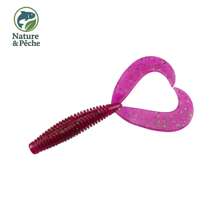 Leurre Souple Kes Fishing TTG80 – 84 mm – Pack de 12 – Mer & Eau Douce