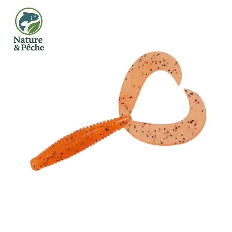 Leurre Souple Kes Fishing TTG80 – 84 mm – Pack de 12 – Mer & Eau Douce