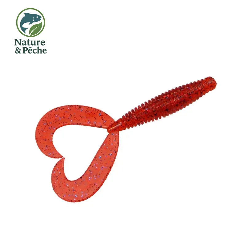 Leurre Souple Kes Fishing TTG80 – 84 mm – Pack de 12 – Mer & Eau Douce