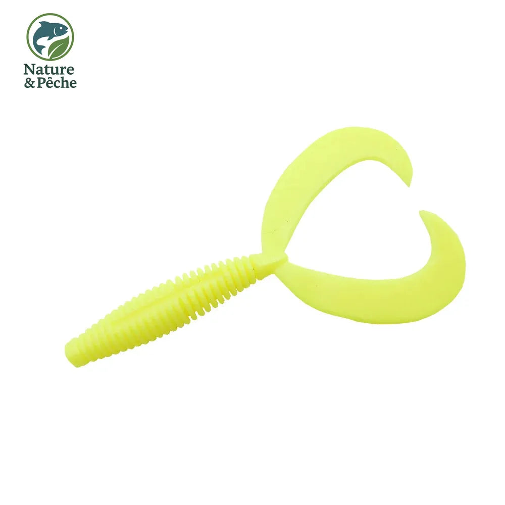 Leurre Souple Kes Fishing TTG80 – 84 mm – Pack de 12 – Mer & Eau Douce