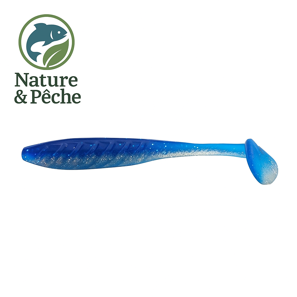 Ripple Shad KESFishing – 125 mm / 25 g | Leurre Souple Gros Carnassiers