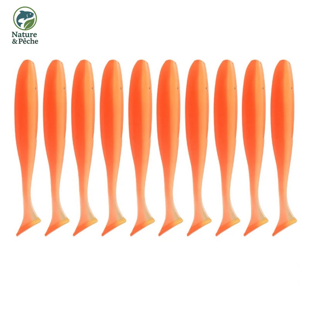 Pack MEREDITH JXS01 – Leurres Souples 50 à 100 mm | Polyvalence Mer & Eau Douce