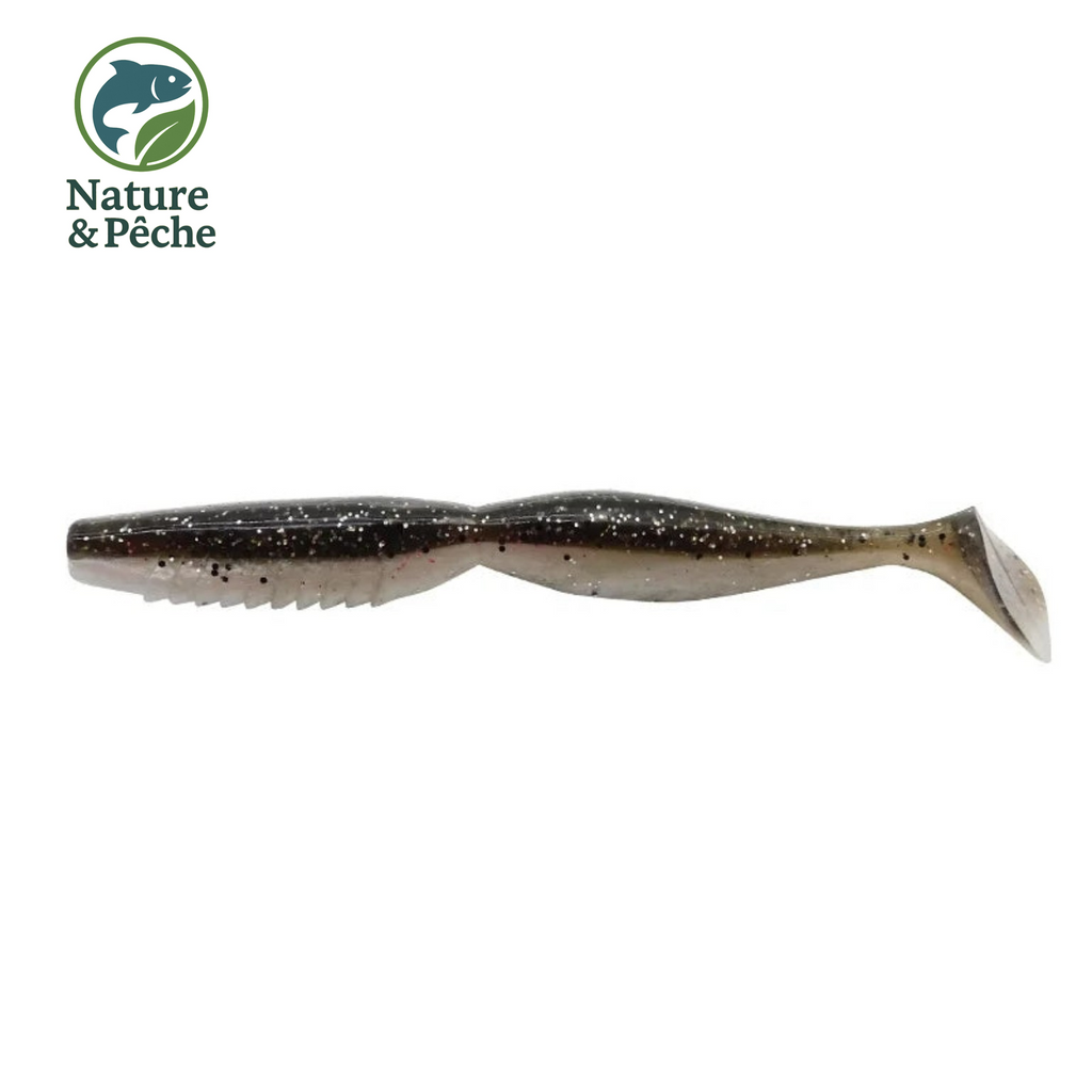 Leurres Souples Kes Fishing SNE125 – 100 & 125 mm | Pack de 6 Leurres Salés & Attractants