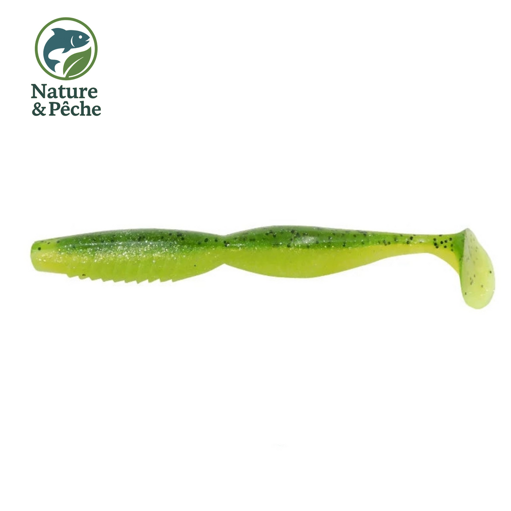 Leurres Souples Kes Fishing SNE125 – 100 & 125 mm | Pack de 6 Leurres Salés & Attractants