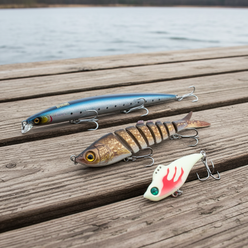 Pack Débutant Brochet – 3 Leurres KINGDOM