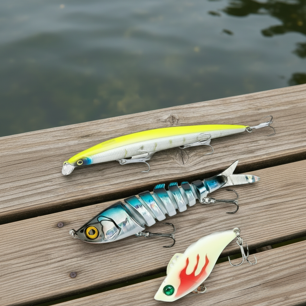 Pack Débutant Brochet – 3 Leurres KINGDOM