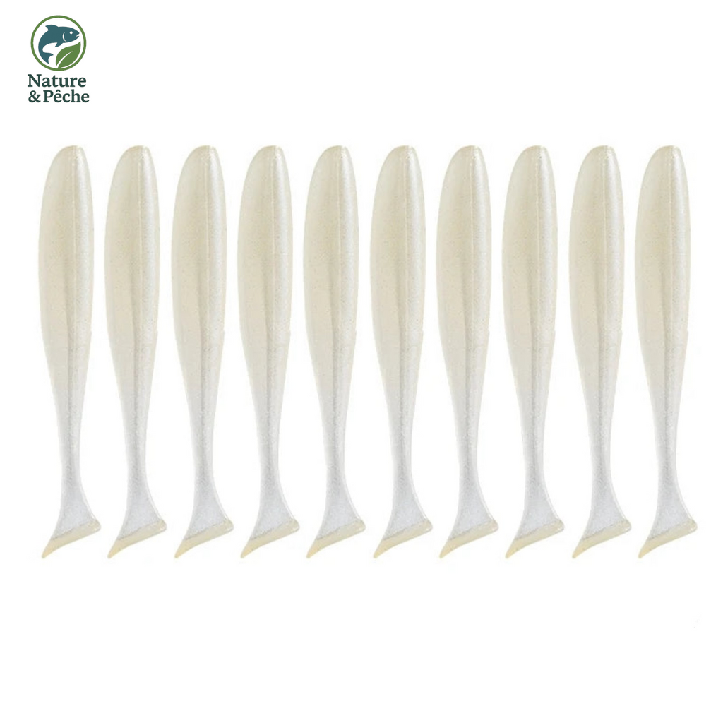 Pack MEREDITH JXS01 – Leurres Souples 50 à 100 mm | Polyvalence Mer & Eau Douce