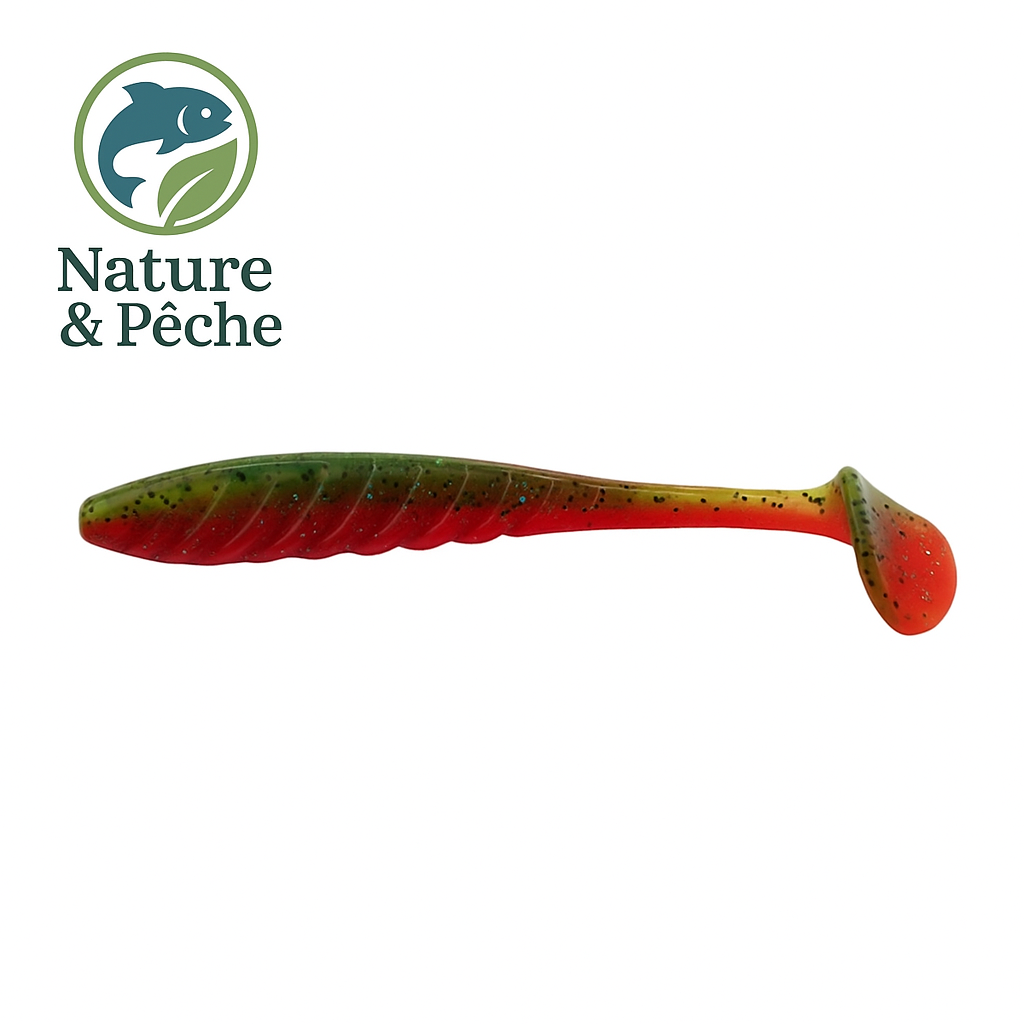 Ripple Shad KESFishing – 125 mm / 25 g | Leurre Souple Gros Carnassiers