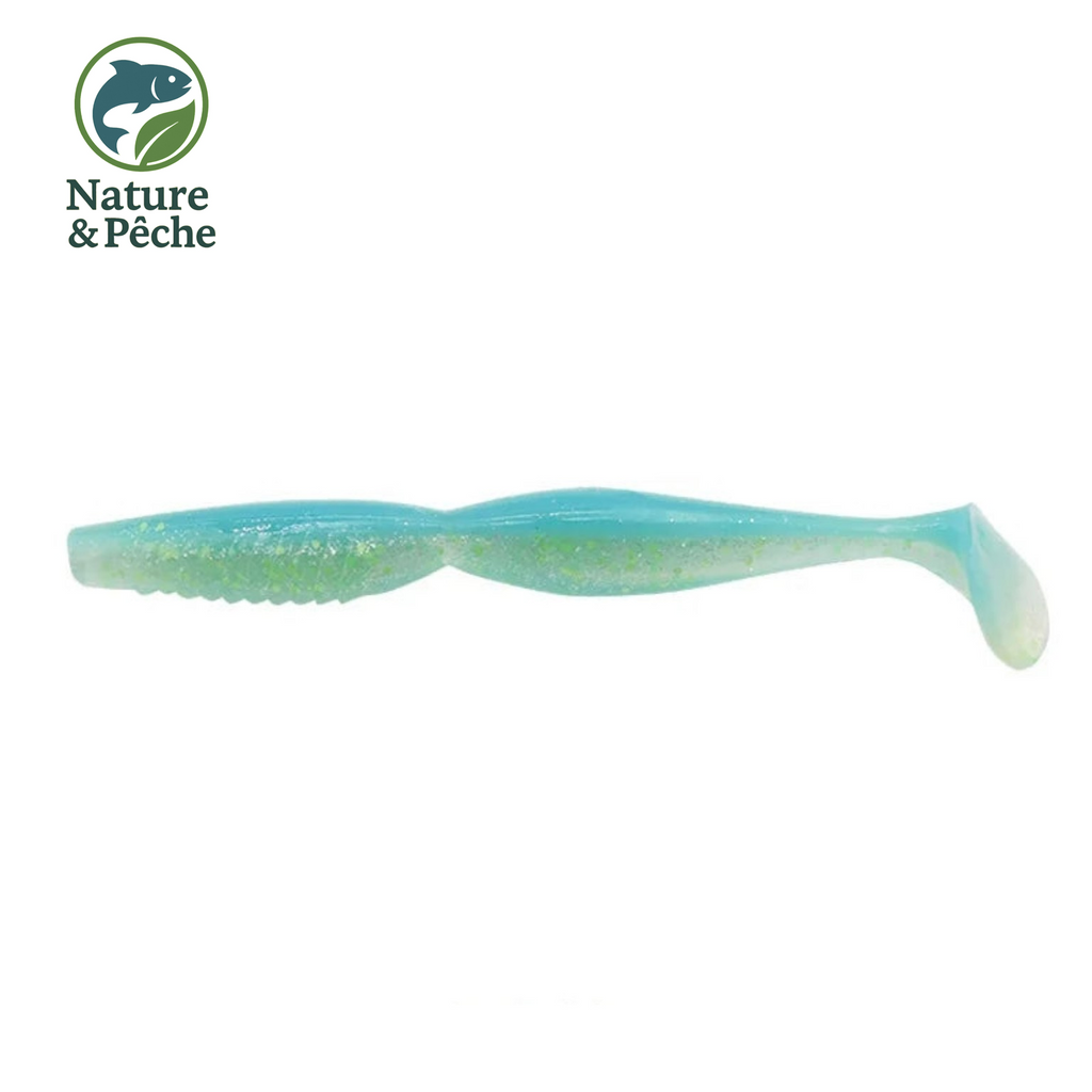 Leurres Souples Kes Fishing SNE125 – 100 & 125 mm | Pack de 6 Leurres Salés & Attractants