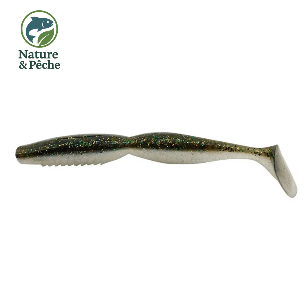 Leurres Souples Kes Fishing SNE125 – 100 & 125 mm | Pack de 6 Leurres Salés & Attractants