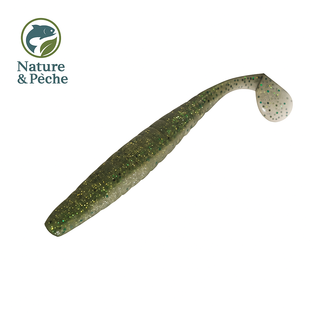 KESFishing Wobble Shad – 9 cm / 5 g | Leurre Souple Polyvalent