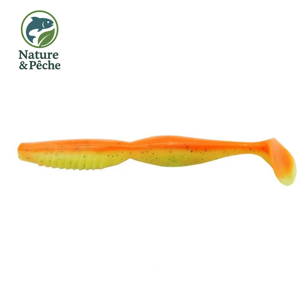 Leurres Souples Kes Fishing SNE125 – 100 & 125 mm | Pack de 6 Leurres Salés & Attractants