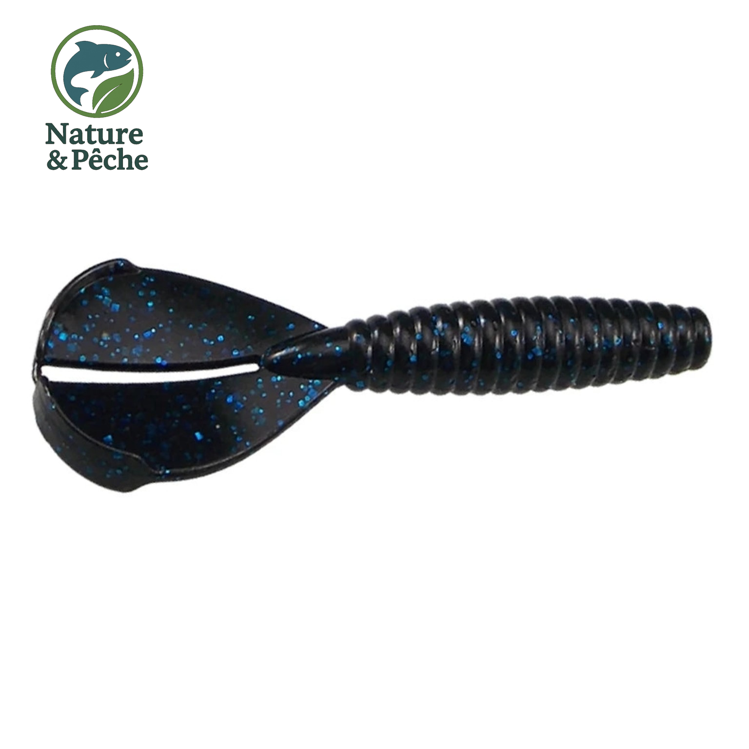 KESFishing Twin Tail Craw – 90 mm / 6,4 g | Leurre Finesse Bass, Sandre, Perche