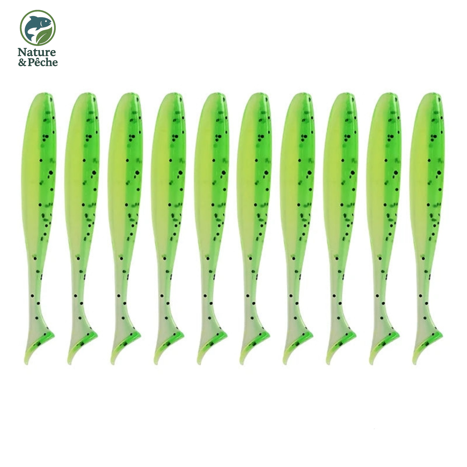 Pack MEREDITH JXS01 – Leurres Souples 50 à 100 mm | Polyvalence Mer & Eau Douce